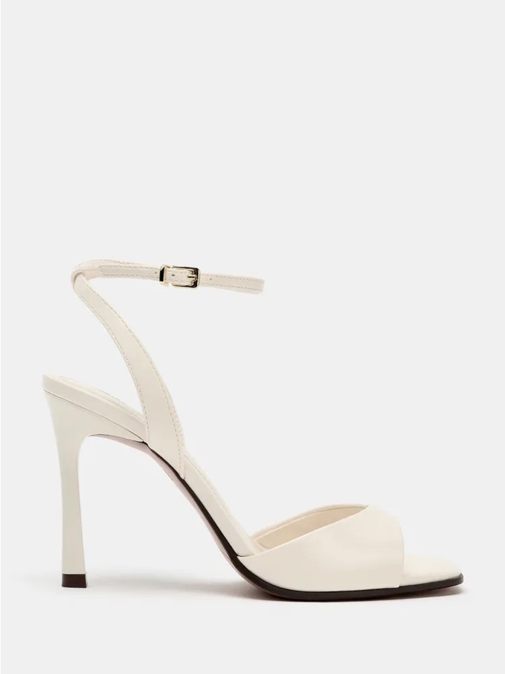 IN STORES NOW ZARA Heels wedding Homecoming White Size 40 US 9 - Picture 3 of 5